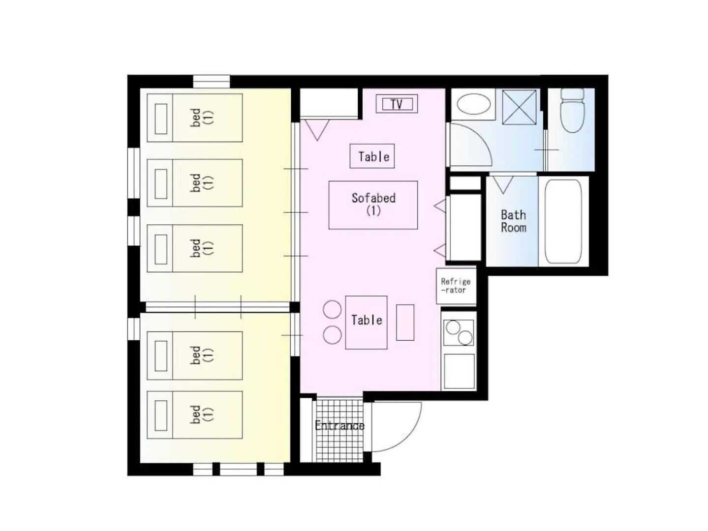 公寓 Prism Inn Kamata 東京都 日本